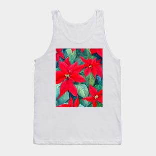 Poinsettias Tank Top